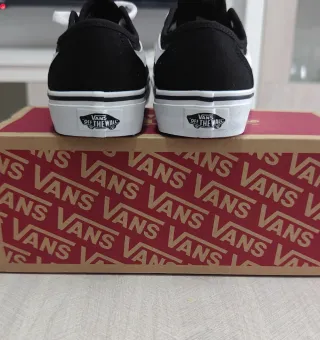 Vans Old Skool florales negras Talla 36