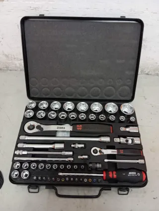 Juego Carracas 1/2 y 1/4 Wurth 59 Piezas