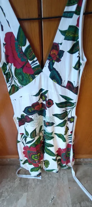 Vestido Desigual Estampado Flores