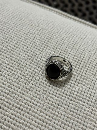 Anello Chevalier Agata Nera Nove25