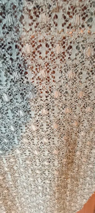 Camisa SYSTEM BASIC punto calado verde talla única