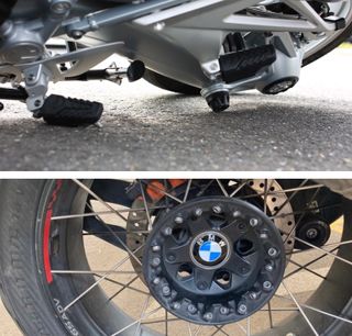 Tope cardán + tapa embellecedor buje motos BMW