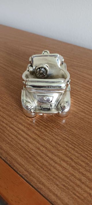 Macchinina vintage placcata argento