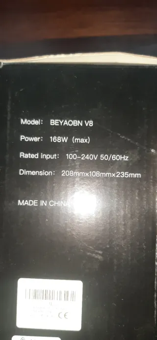 Secadora de Uñas BEYAOBN V8 168W