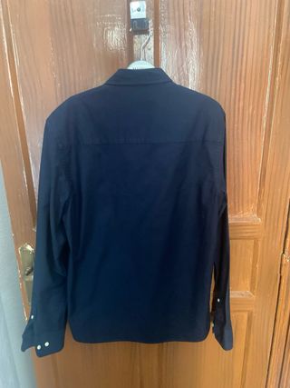 Camisa Oxford Zara Azul