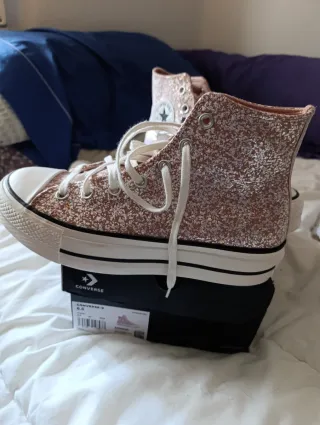 Converse All Star Plataforma Nuevas Talla 39