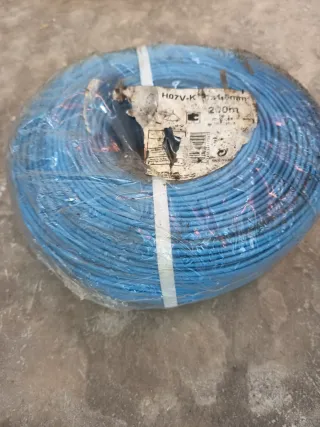 Cable eléctrico H07V-K 1,5mm² - Rollo 200m