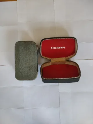 Estuches de máquinas de afeitar antiguos Philishav