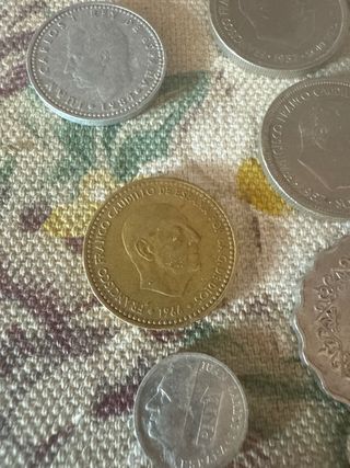 Lote de monedas antiguas