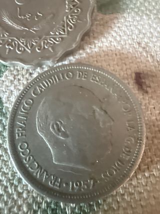 Lote de monedas antiguas