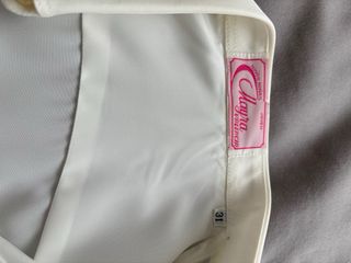 Traje de comunión niño blanco y azul