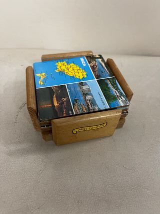 Posavasos Ibiza Vintage Mapa y Fotos