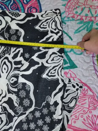 Falda de verano estampada