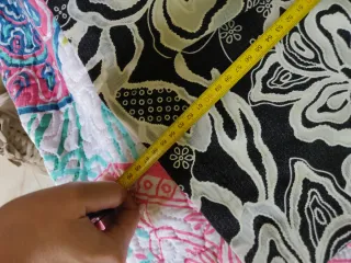 Falda de verano estampada