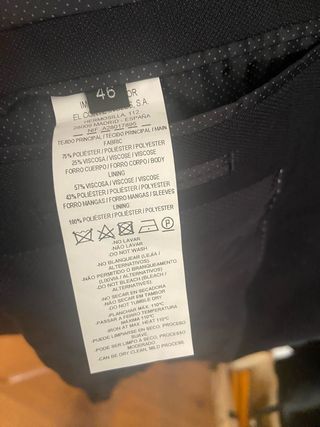 Americana Azul El Corte Inglés - Talla 46