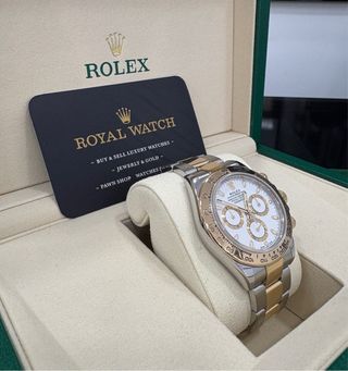 Reloj Rolex Daytona Oro y Plata