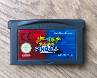 Pokémon Pinball Rubí y Zafiro GBA