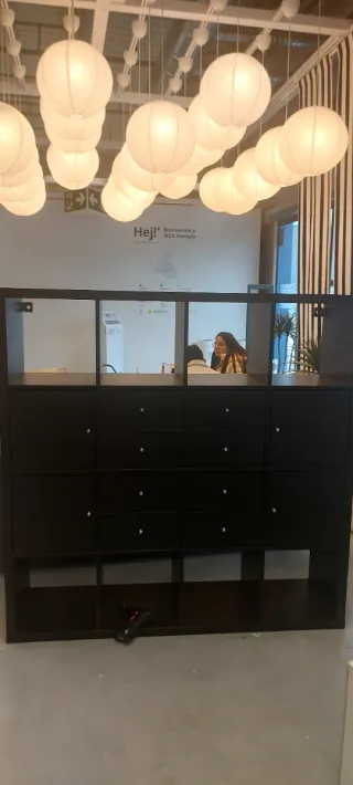 Mueble Kallax Ikea Negro