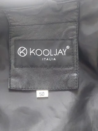 Giubbino similpelle nero donna