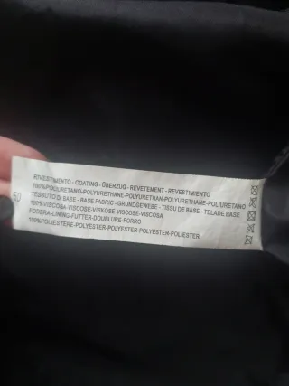 Giubbino similpelle nero donna