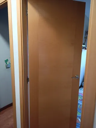 8 Puertas Macizas Madera+ cristal