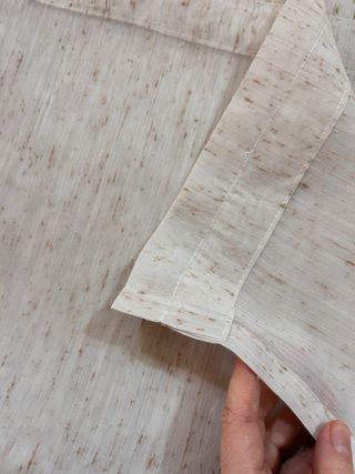 Tende a vetro beige/marrone  semitrasparente