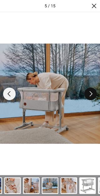 Cuna de viaje Lionelo Aurora gris