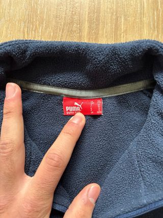 Forro Polar Puma Azul