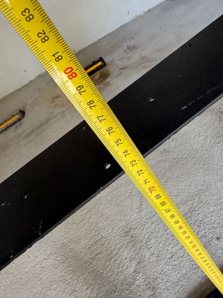 Patas de mesa de metal negras