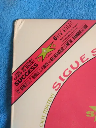 Sigue Sigue Sputnik - Success! 1988 Vinilo 12 inch