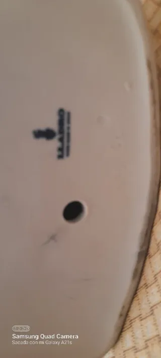 Figura Lladro Original Niña con Cabra. Perfecta