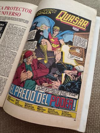 Lote comics Quasar