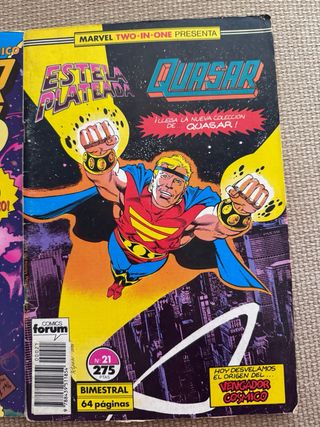Lote comics Quasar