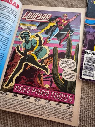 Lote comics Quasar