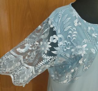 Vestido talla 52 azul