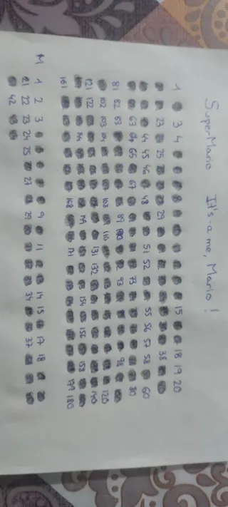 Cromos Super Mario Its-a me, Mario!