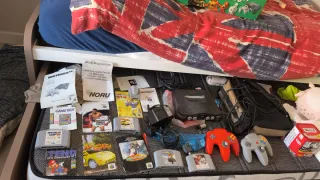 Nintendo 64 (N64) PAL España + Caja Original + 5 J