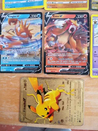 Cartas Pokémon Variadas