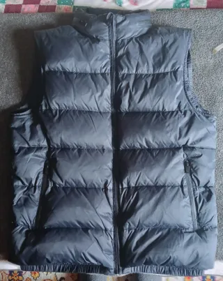 Chaleco Massimo Dutti Gris Talla XL