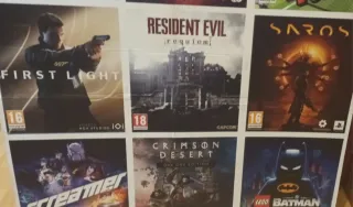 Cartel Multijuego Capcom