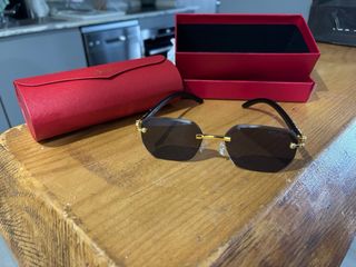 Gafas de sol Cartier Rojas