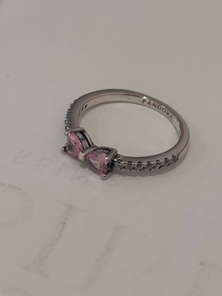 Set pandora  lazo rosa