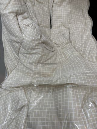 Saco Pasito a Pasito Beige Cuadros