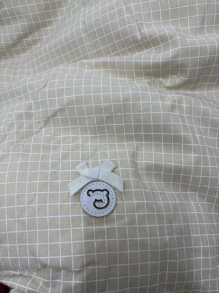 Saco Pasito a Pasito Beige Cuadros