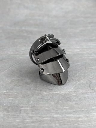 Anello stile punk anime cosplay nero