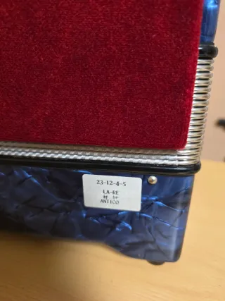 Trikitixa Polverini 23 tasti /12 bassi La#/Re#