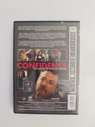 DVD Confidence (Tramposos de toda confianza)