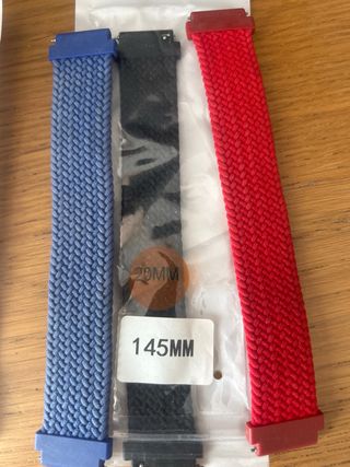 Pulseras de reloj varios colores