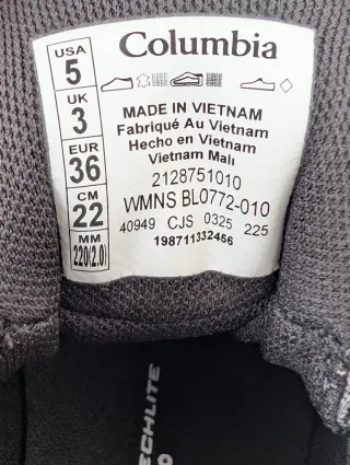 Botas Mujer Columbia Redmond IV Mid Waterproof