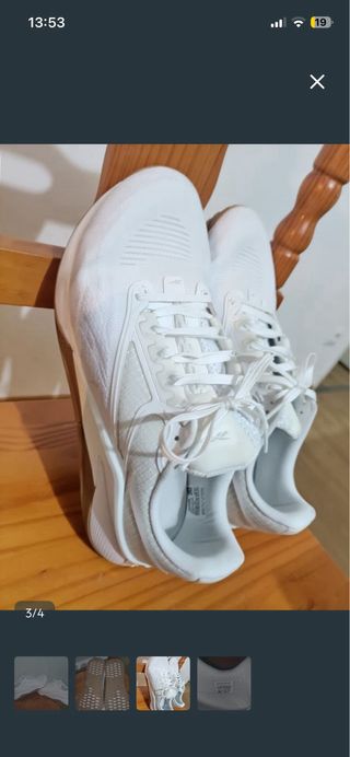 Reebok Nano Zapatillas Blancas Talla 42.5